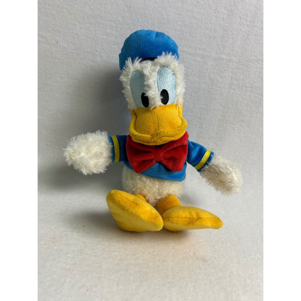 Disney Parks‎ Donald Duck Plush Sm White Blue Sailor Suit Red Bow Tie P921-2091
